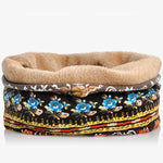 Bohemia Floral With Plush Hood Accessories