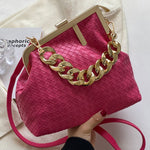 Chains Geometric Handbags