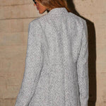 Pocketed Coat - Heather Grey