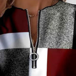 Marisol | Chunky Zip Cable Knit Sweater