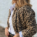 Quilted Leopard-print Jacket