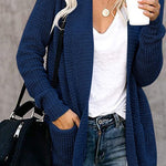 Oversized Knitted Sweater Cardigan