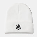 3D NY Letter Embroidery Pattern Casual Versatile Knitted Hat