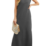 Women's Casual Loose Split Wrinkle-Free Maxi Dress