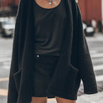 Ready for Fall Knit Long Sleeve Pocket Oversized Cardigan
