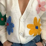 Stylish Colorful Flower Cute Style Top