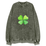 Leaf Clover Vintage Sweatshirt