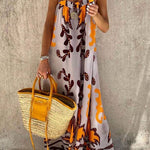 Ethnic Printed Loose Cami Maxi Dress