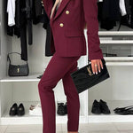Feeling of Confidence High Rise Pocketed Tapered Pants