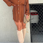 Kami Silky Shirt + Shorts Set
