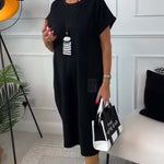 Iris™ | Stylish Short Sleeved Dress