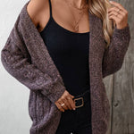 Casual and Fashionable Long-sleeved Sweater Jacket