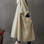 Original Solid Hooded Trench Coats