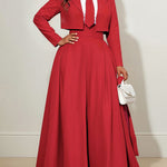 Long Sleeves Skinny Solid Color Notched Collar Blazer Outerwear