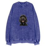 Black Cockapoo Vintage Sweatshirt