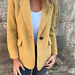 Fashionable and versatile lapel jacket