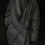 Thicken Solid Warm Irregularity Duck Down Coat