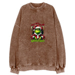 Just Waiting For Grinchmas Vintage Sweatshirt