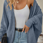 Fashion Bat Sleeve Cardigan Loose Knitted Jacket