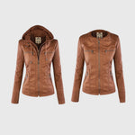 KAROLINE��� Chic and Distinctive Leather Jacket