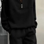 Casual Sweatshirt and Trousers Two-piece Suit
