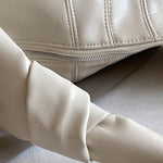 Geometric Split-Joint Zipper Bags Crossbody Bags