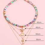 Pendant Layered Boho Necklace