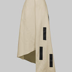 A-Line Loose Asymmetric Elasticity Pockets Split-Joint Skirts Bottoms