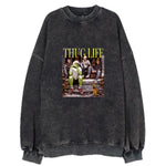 Thug Life Christmas Movie Vintage Sweatshirt