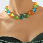 Geometric Dainty Necklace Necklaces Accessories