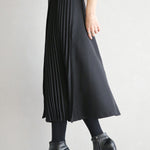 Graceful A-Line Pleated Skirt
