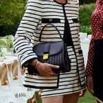 Foster Striped Dickey Jacket in Ivory Black