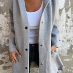 Solid Color Casual Women's Coat