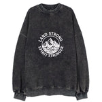 Land Strong Spirit Stronger Vintage Sweatshirt