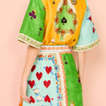 Panflay Rummy Mini Dress In Multi