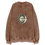 Sun And Moon Vintage Sweatshirt