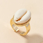 Shell Open Ring