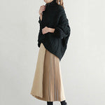 Graceful A-Line Pleated Skirt