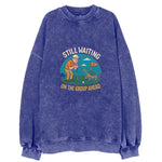 Still Waiting On The Group Ahead Vintage Sweatshirt