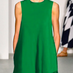 A-line Loose Solid Color Split-Joint Round-neck Maxi Dresses