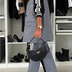 Pleasant Breathe Sweatshirt Patchwork Oversized Blazer and Elastic Waist Pocket Loose Pants Set