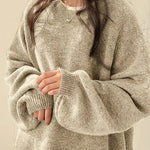 Lumi ��� Soft Knit Crew Neck Sweater
