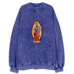 The Virgen De Guadalupe Vintage Sweatshirt