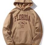 Florida Palm Tree Print Hoodie