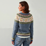Lucy | Retro Icelandic Knit Sweater