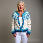 Eva | Handcrafted Vintage Icelandic Cardigan