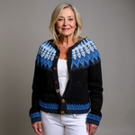 Helen | Handcrafted Vintage Icelandic Cardigan