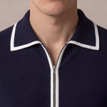 Carveli Classic City Zip Up Navy