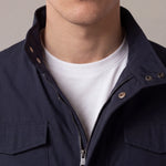 Givano Expedition Coat Navy
