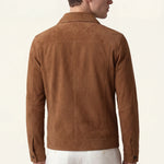 Brown Light Suede Jacket